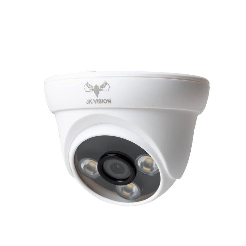 JK Vision 2 MP Color Night Vision DayNight 24 Hour Full Color Vision 1080P Full HD AHD Dome CCTV Surveillance Camera Compatible with All 2MP and Above AHD Supporting DVRs 1 Piece - Image 3