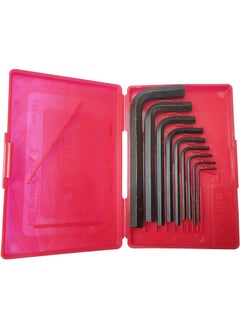 Inditrust INDITRUST Pro 9pc Hex Allen Key Set in PLASTIC BOX Allen Key Wrench Allen Key Set  - Image 1