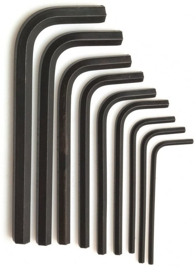 Inditrust - INDITRUST Pro 9pc Hex Allen Key Set in PLASTIC BOX Allen Key Wrench Allen Key Set - Image 1