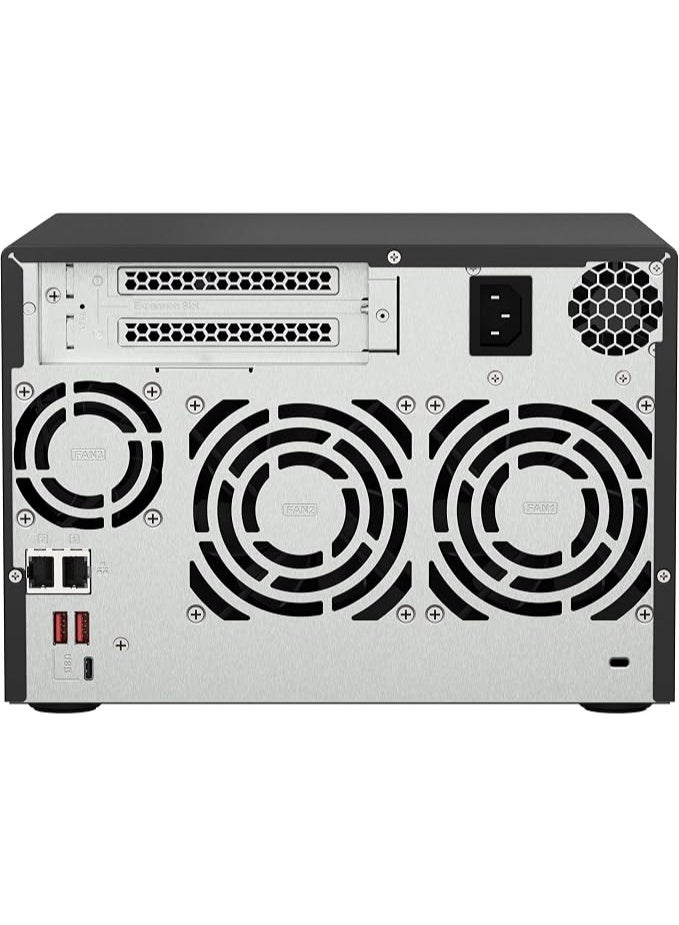 QNAP TS-673A-8G 6 Bay High-Performance NAS with 2 x 2.5GbE Ports and Two PCIe Gen3 Slots - Image 5