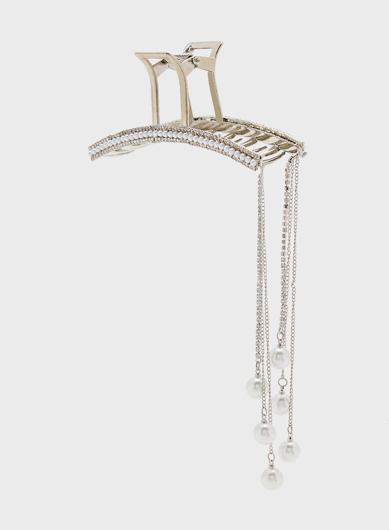 ايلا ليمتد اديشن مشبك شعر بمخالب مزخرف - Image 1