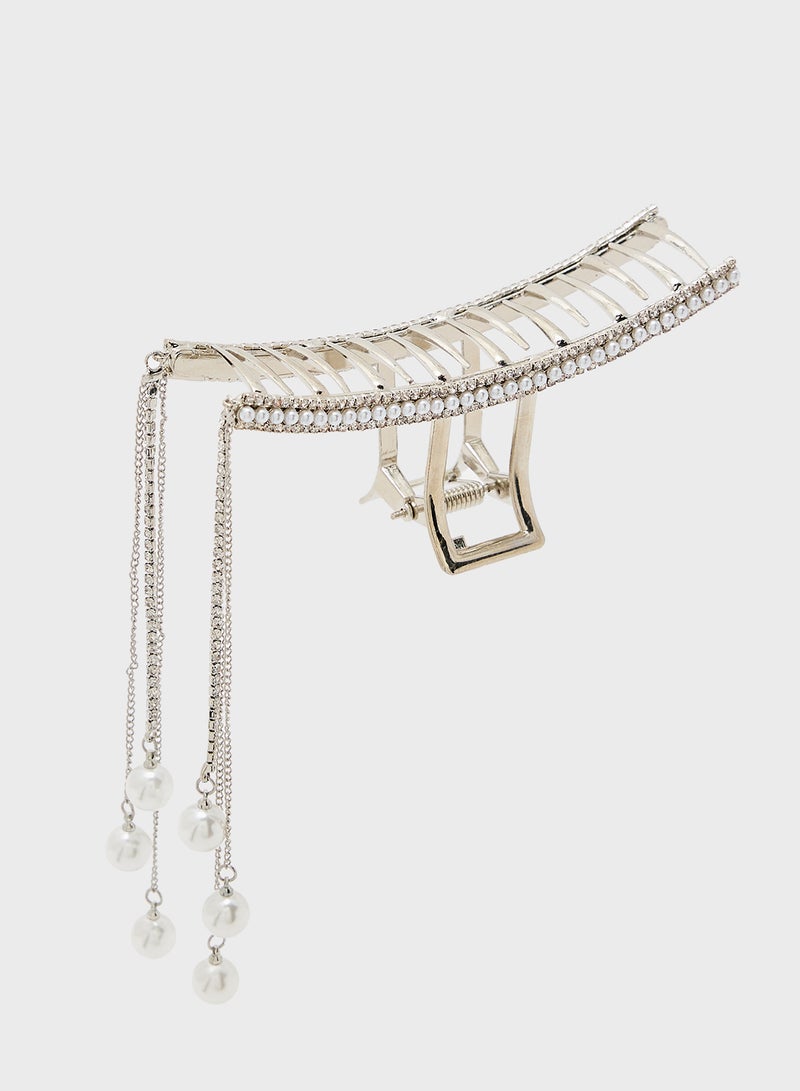 ايلا ليمتد اديشن مشبك شعر بمخالب مزخرف - Image 3