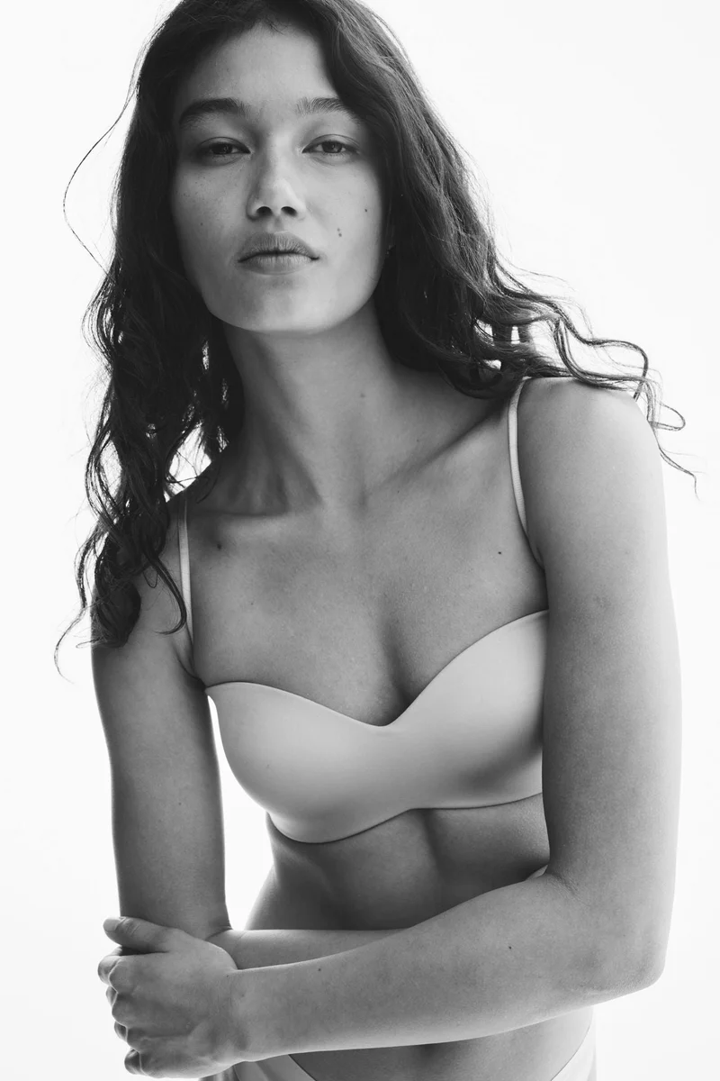 اتش اند ام حمالة صدر باندو مايكروفايبر مبطنة