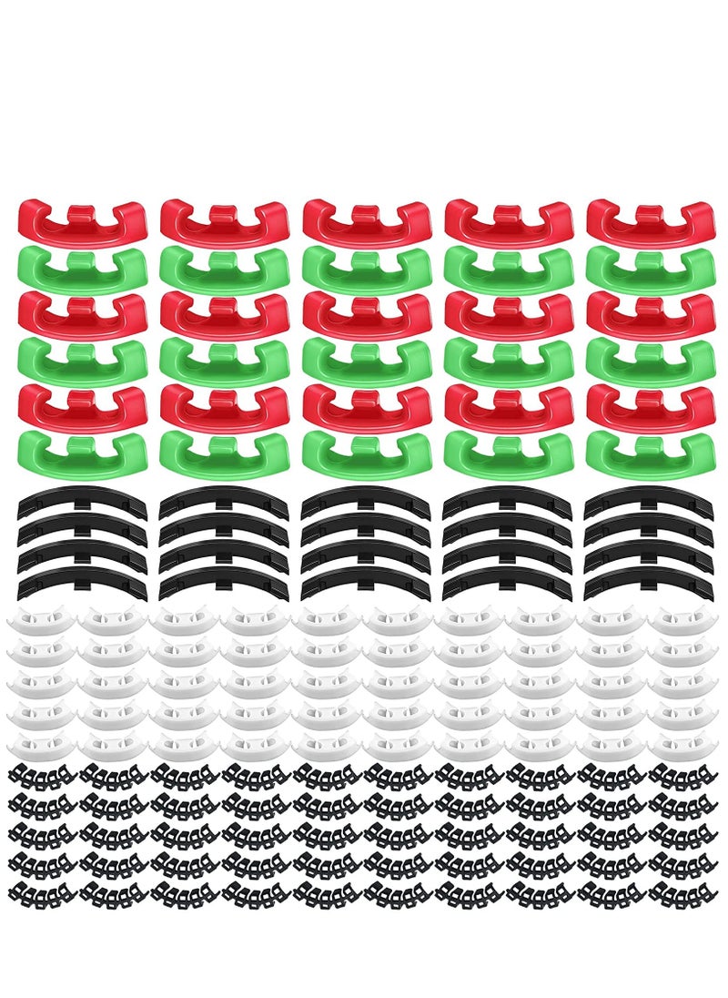 SYOSI 150 Pieces 90 Degree Plant Clips Branches Clips Control The Growth of Plants Branches Clamps for Low Stress Planting Clip  - Image 2