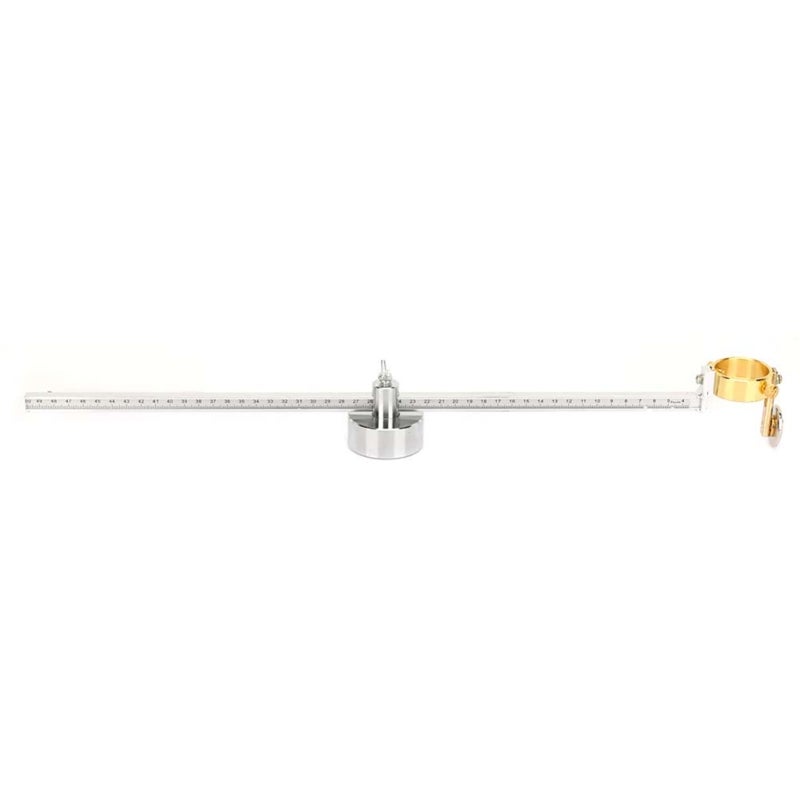 Adjustable Cutting Torch Circle Compass: 6 Strong Magnetic Base Thickened Adjustable Roller Ruler Design - 100cm Max Cutting Diameter Portable Cutting Guide for P80 Torch Ferromagnetic Surfaces - Image 3