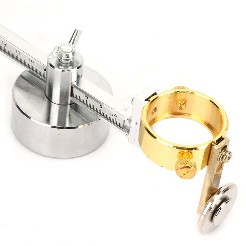 Adjustable Cutting Torch Circle Compass: 6 Strong Magnetic Base Thickened Adjustable Roller Ruler Design - 100cm Max Cutting Diameter Portable Cutting Guide for P80 Torch Ferromagnetic Surfaces - Image 1