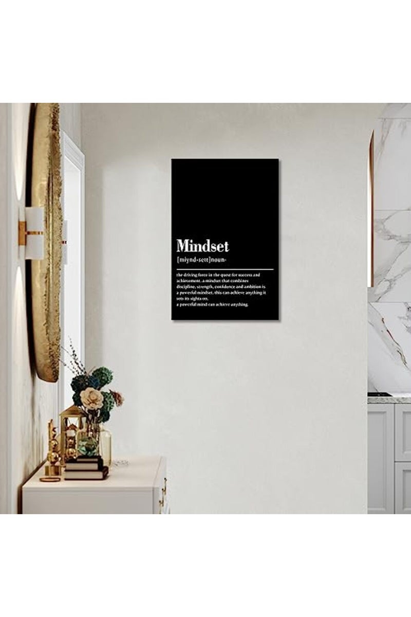 KAWAHONE Motivational Quotes Mindset Wall Art - Image 4