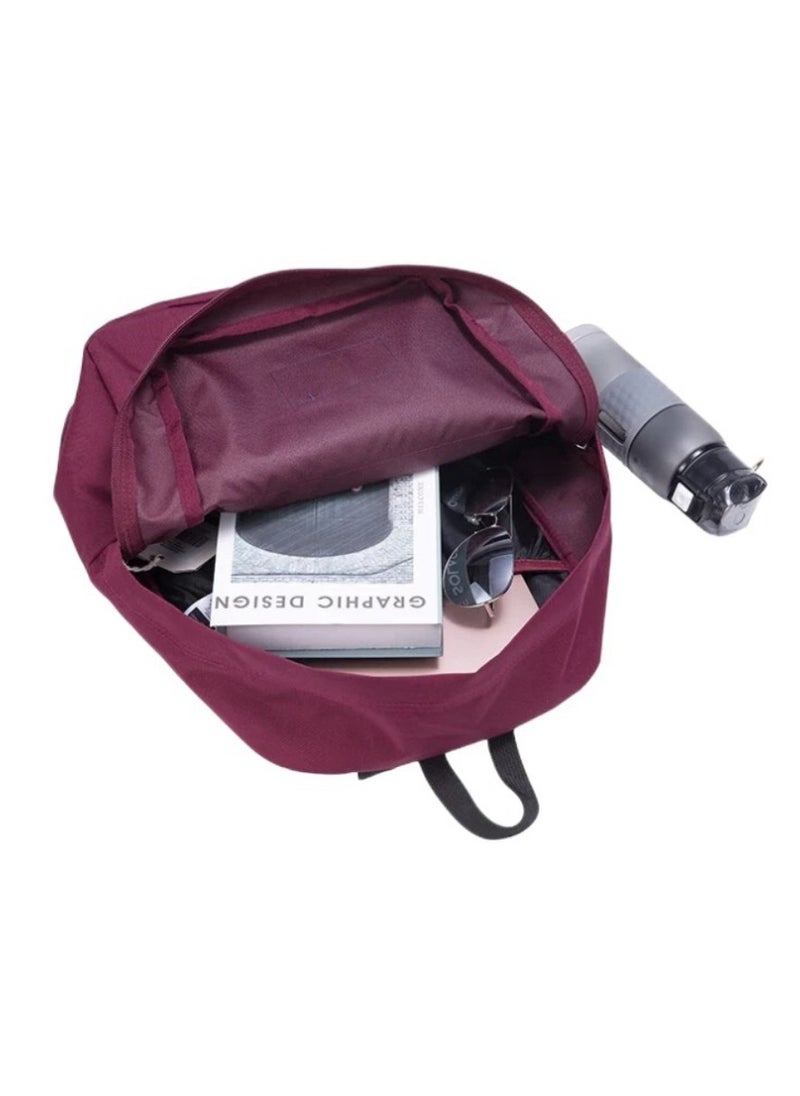 JANSPORT - JanSport SuperBreak Classic Casual Backpack Back to School Bag 26L - Burgundy Red - Image 1