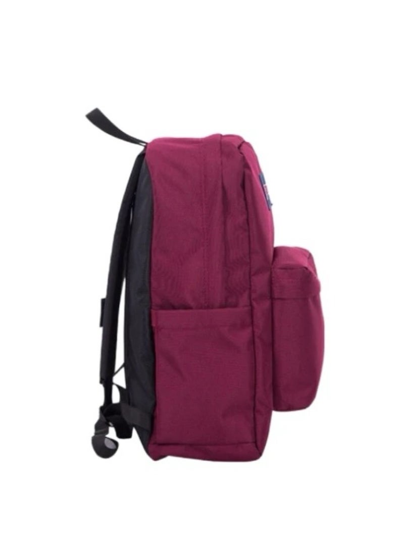 JANSPORT - JanSport SuperBreak Classic Casual Backpack Back to School Bag 26L - Burgundy Red - Image 1