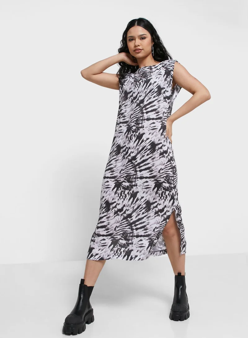 TOPSHOP Floral Print Dress