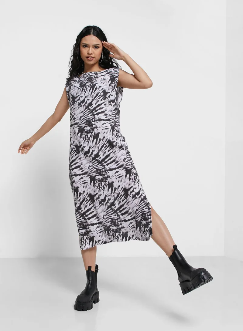 TOPSHOP Floral Print Dress