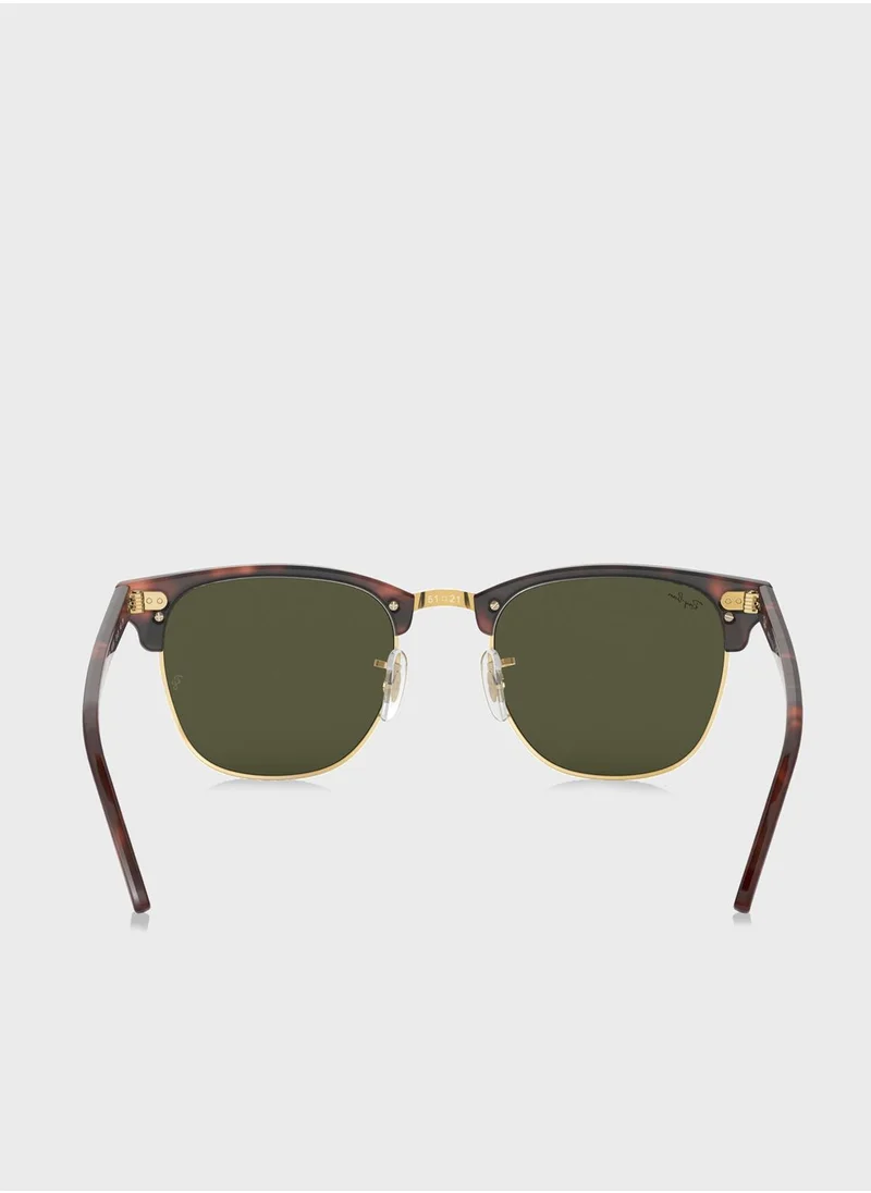 Ray-Ban 0RB3016 Clubmaster Classic Sunglasses