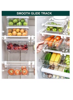 Fridge Drawers, 2 Pack Fridge Organizers and Storage Clear - pzsku/Z1EAC5C0D06D37B83957FZ/45/_/1688629531/a27d373a-2062-4f69-9916-551225461bd7