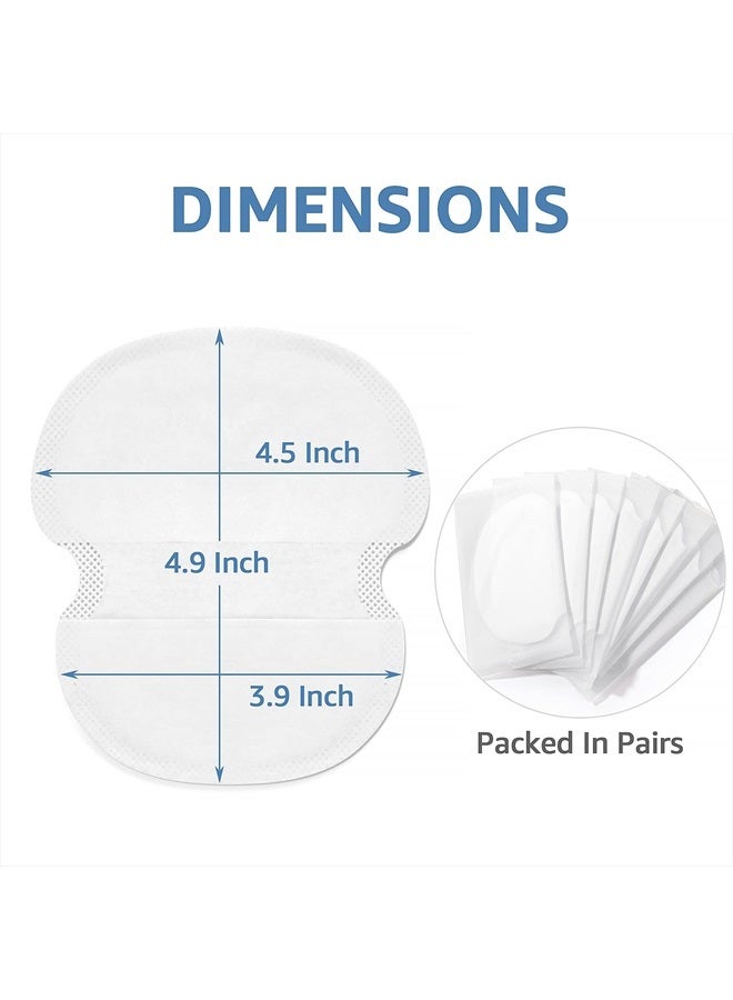 Aoeoun Underarm Sweat Pads,Aoeoun Armpit Sweat Pads for Women and Men [100 Packs],Premium Sweat Shield Fight Hyperhidrosis,Disposable Underarm Pads for Sweating Women,Comfortable Unflavored, Non Visible - Image 4