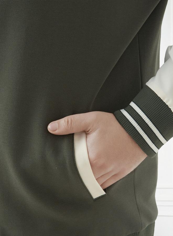 سبلاش فيڤ جاكيت رجالي مقاس كبير بقصة عادية بأزرار - Image 4