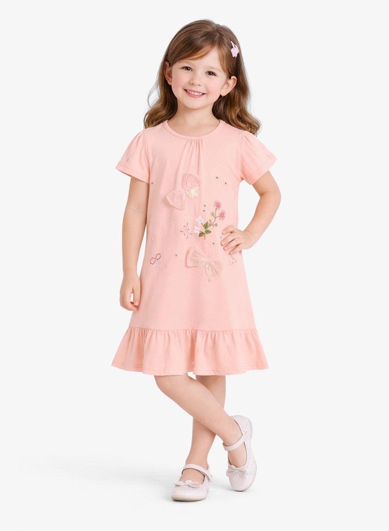 Pinata Floral Embroidered Summer Dress - Image 1