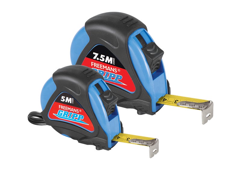 FREEMANS Gripp 5m:19mm and 7.5m:25mm Measuring Tapes - Image 4
