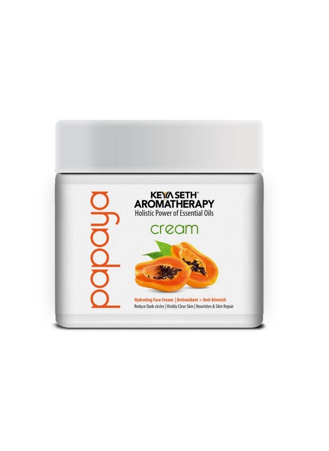 Keya Seth Aromatherapy Keya Seth Aromatherapy Papaya Cream Papaya Extract & Vit B5 Enriched Brightening Glowing & Anti Blemish Removes Pigmentation & Dark Spots Nourishes & Hydrating Cream For Menwomen (50Ml)  - Image 1