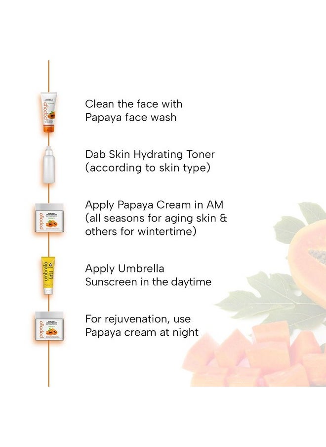 Keya Seth Aromatherapy Keya Seth Aromatherapy Papaya Cream Papaya Extract & Vit B5 Enriched Brightening Glowing & Anti Blemish Removes Pigmentation & Dark Spots Nourishes & Hydrating Cream For Menwomen (50Ml)  - Image 3