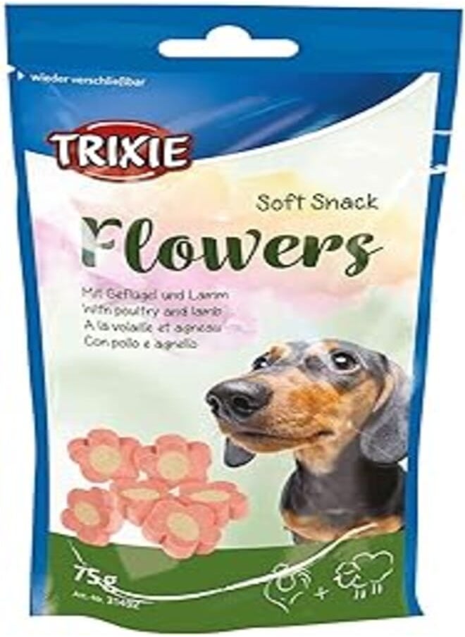 Trixie - Trixie Soft Snack Flowers, 75 g - Image 1