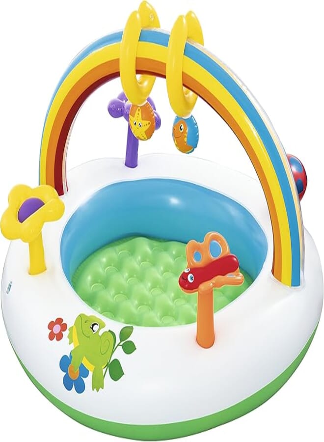 Bestway 52239 Rainbow Go and Grow Inflatable Activity Gym