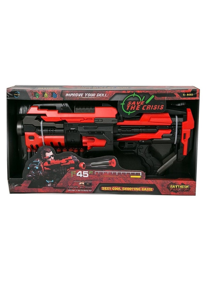 null - Raytheon Phantom Blaster Gun with 10 Foam Bullets - FJ822 - Image 1