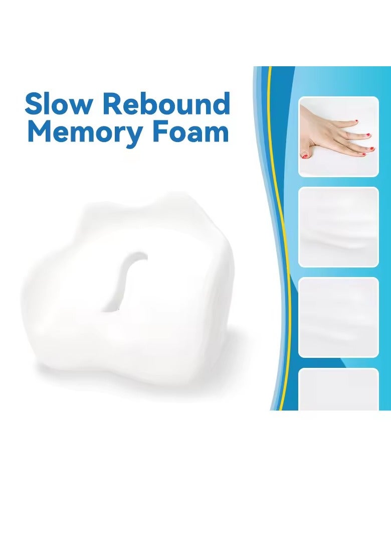 Loquat Medical Memory Foam Seat Cushion For Lower Back And Spine Support And Spine And Relieve Hemorrhoid Pain - Image 3