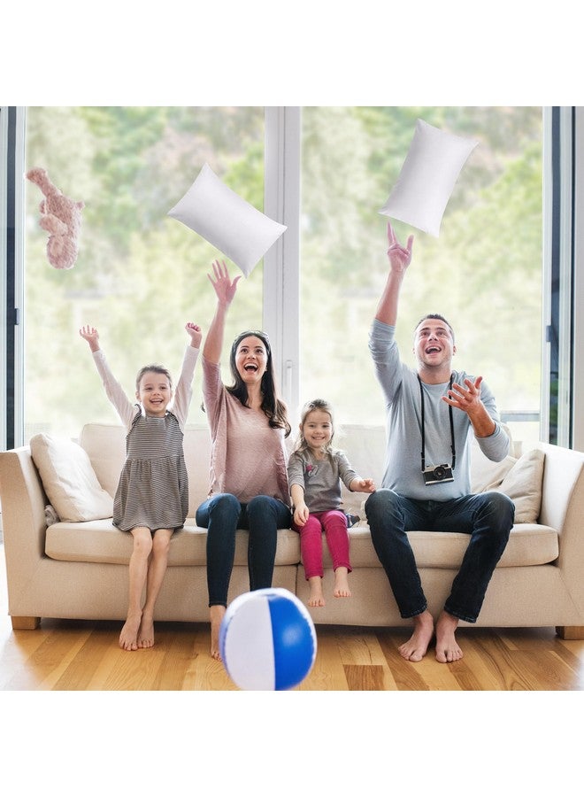 Utopia Bedding Throw Pillows, Indoor Decorative Pillow Insert for Sofa, Bed and Couch (White, 12x20 (2 Pack)) - Image 5