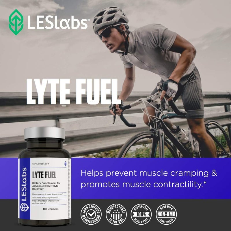 LES Labs مكمل ليتي فويل من LES Labs لتعويض الإلكتروليتات، أداء التحمل، تقلصات العضلات، دعم الكيتو، مغنيسيوم، زنك، بوتاسيوم، كروم، غير معدل وراثيًا، 100 كبسولة - Image 5
