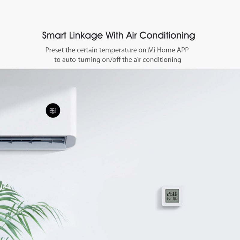 شاومي ميزان حرارة رقمي: قطعتان - شاشة رقمية LCD بقياس 1.5 بوصة - مستشعر ذكي دقيق من Sensirion السويسرية لميزان حرارة مراقبة منزلية للأطفال - Image 5