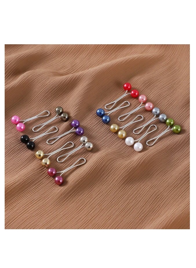 Generic - Set of twelve Hijab scarf women Turkish style clip pins - Image 1