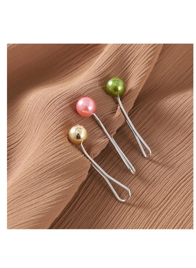 Generic - Set of twelve Hijab scarf women Turkish style clip pins - Image 1