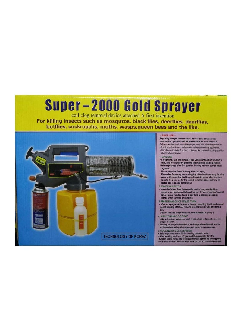 Super Korean Made High-Efficiency Portable Thermal Fogger / Smoke Sprayer Machine for Insect & Pest Control | Mosquito Killer for Gardens, Farms, & Outdoor Areas - Image 3