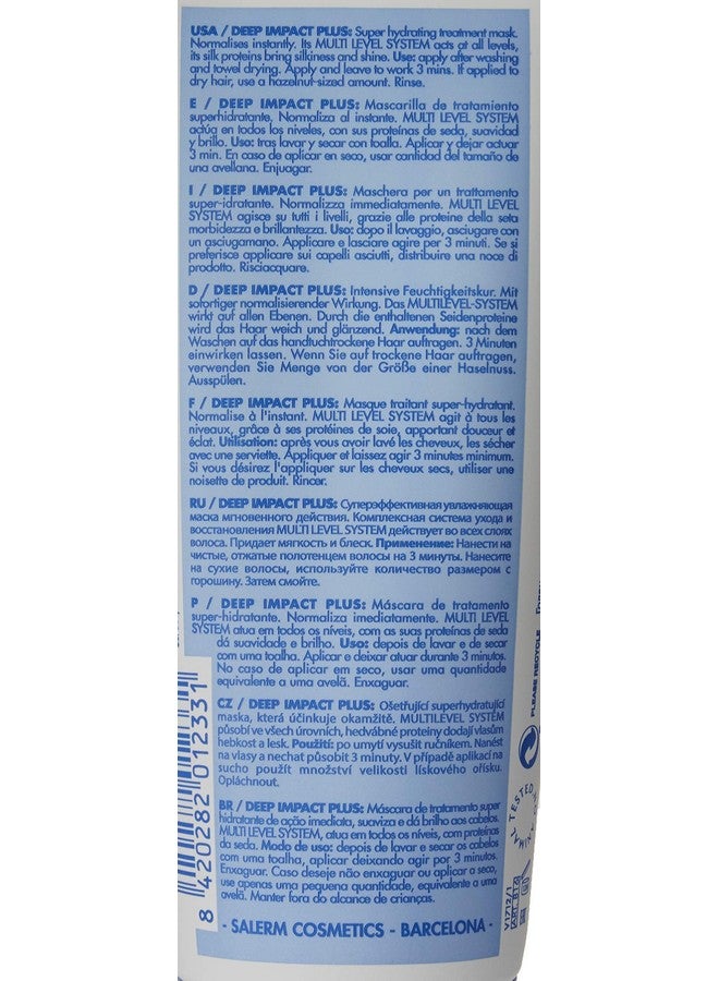 Salerm Cosmetics Keratin Shot Mask Deep Impact Plus 200Ml - Image 3