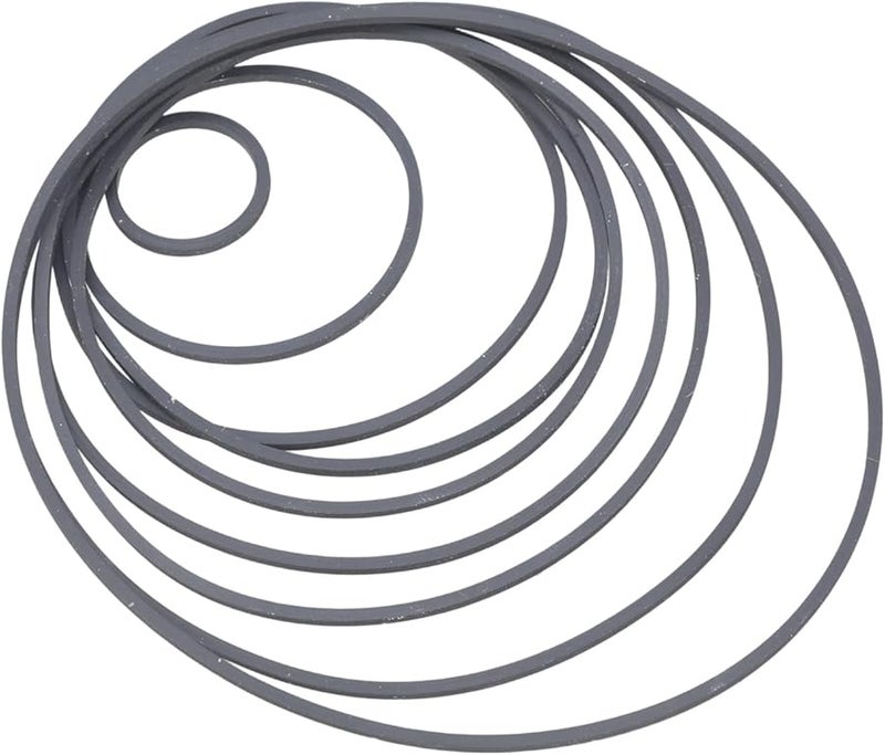 Square Tape Machine Belt Folded 47mm Rubber Drive Belt Replacement for Recorder Players Turntables - Image 4
