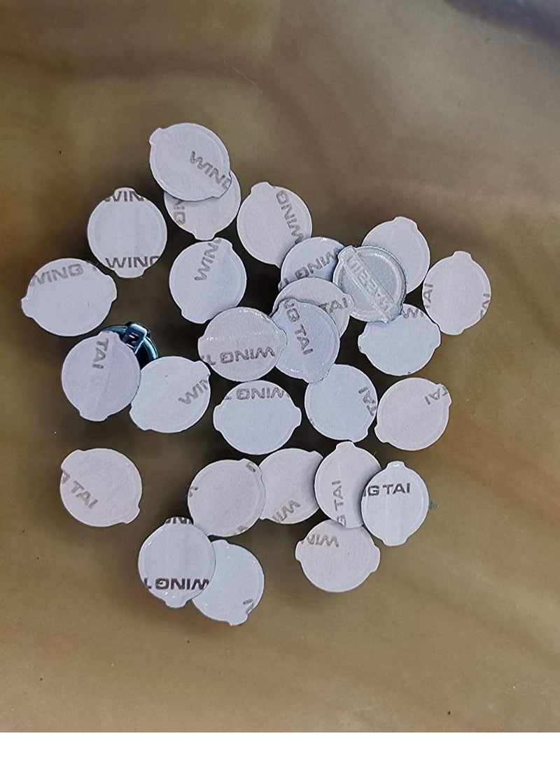 althiqahkey Logo Emblemx 2 Pieces Car Key Remote Car Key Fob Badge Logo Sticker Emblem For key for Nissan MICRA Xtrail Qashqhi Aluminum Metal Car Key Logo Sticker - Image 1