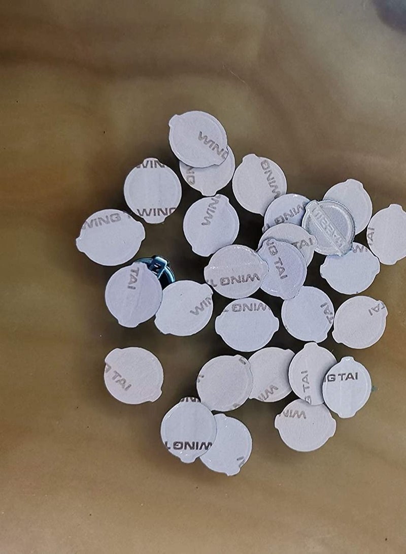 althiqahkey Logo Emblemx 2 Pieces Car Key Remote Car Key Fob Badge Logo Sticker Emblem For key for Nissan MICRA Xtrail Qashqhi Aluminum Metal Car Key Logo Sticker - Image 3