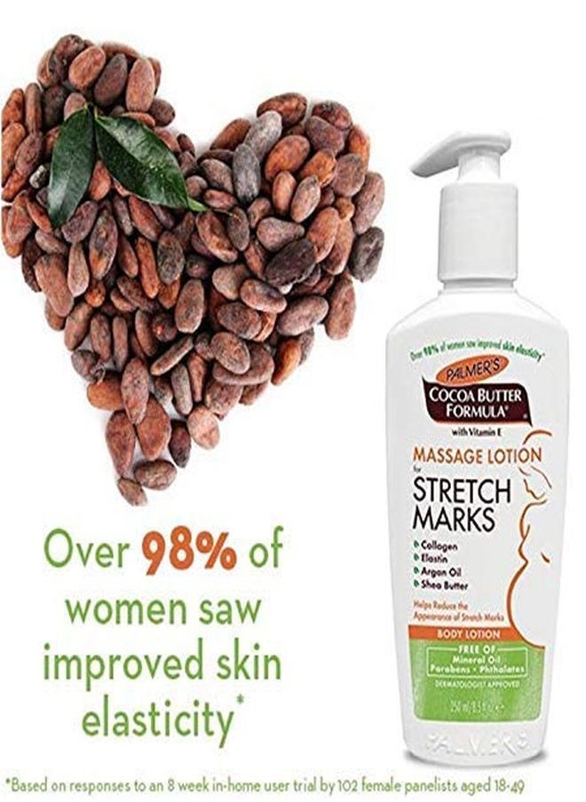PALMER'S - Cocoa Butter Formula Massage Lotion For Stretch Marks And Pregnancy Skin Care, 6.5 Ounces (Pack Of 3) - Image 1