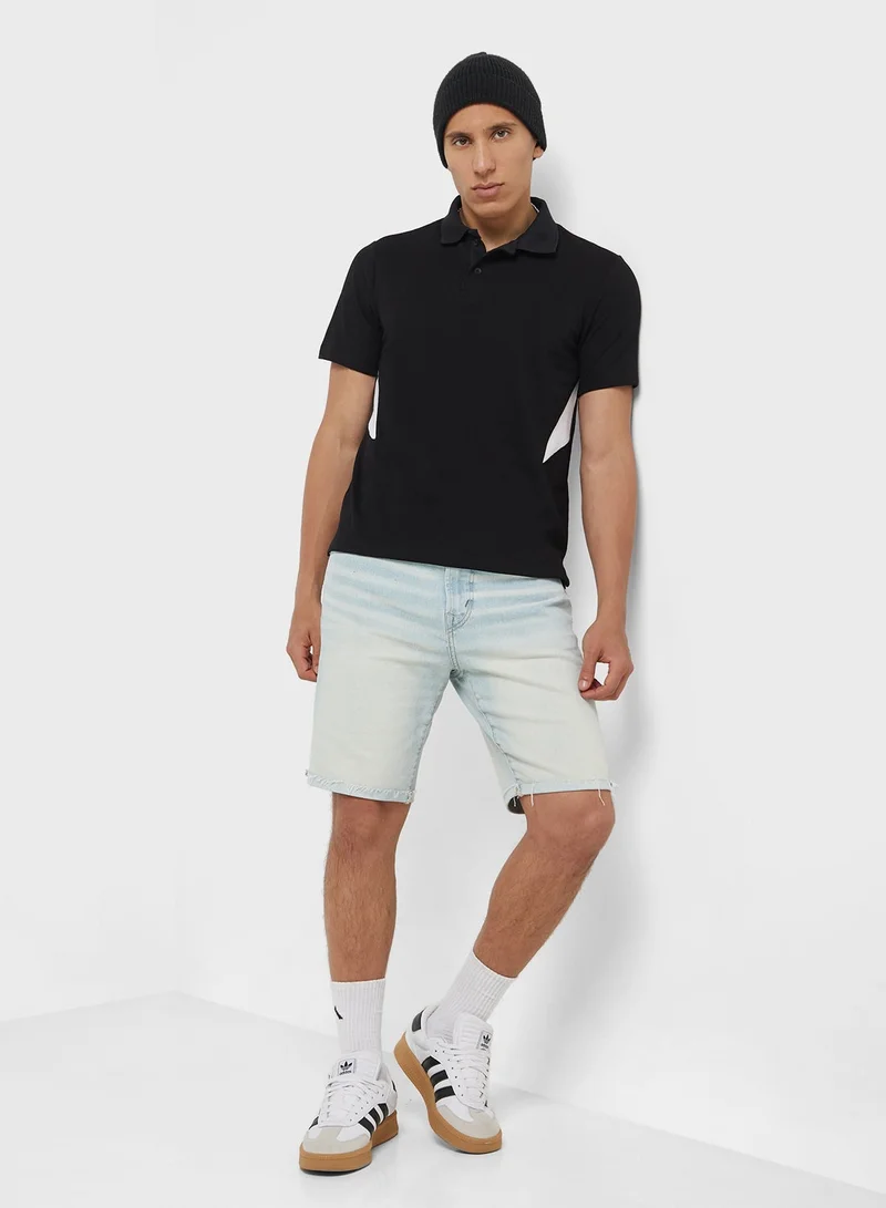 Seventy Five  Regular Fit classic contrast polo for Men | Best Price UAE