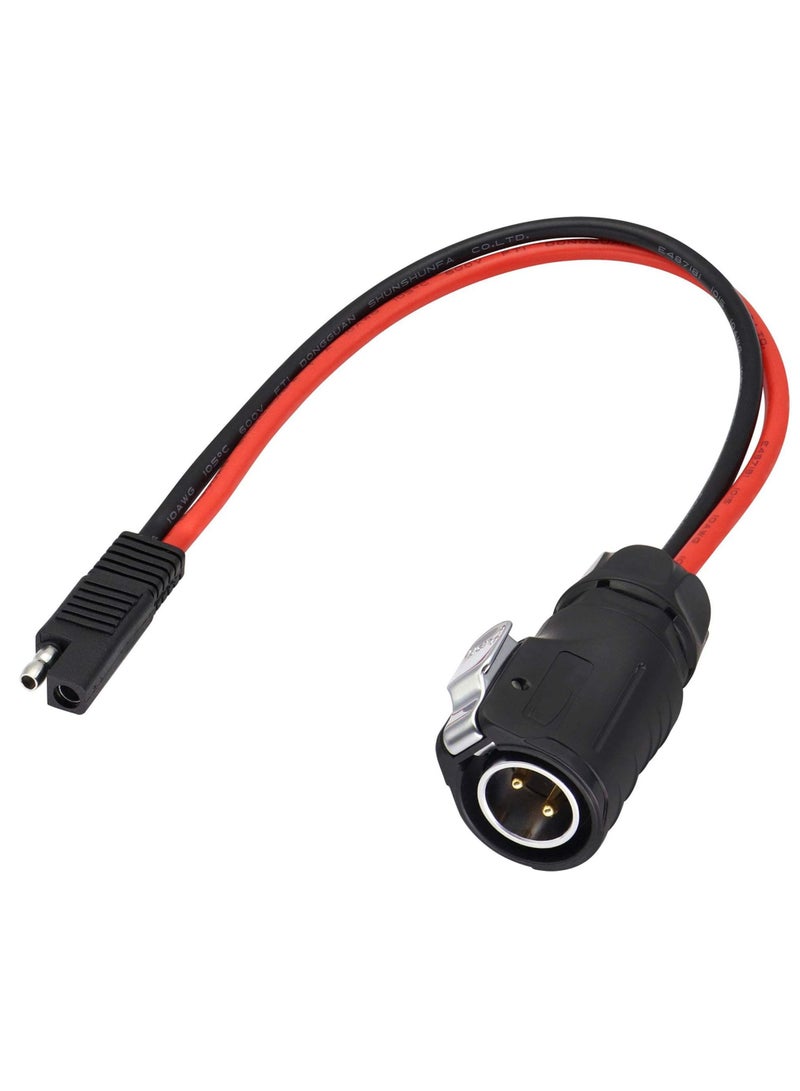 Captaintech 10AWG high current SAE connector and 2 Pin Power Industrial Circular Connector for Solar RVs industry - Image 1