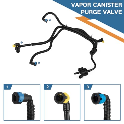 Baxzl Vapor Canister Purge Valve for Lincoln MKZ 2017 2018 2019 2020 Ford Fusion 2017 2018 2019 2020 2.0L L4 Replaces HG9Z9D289B HG9Z-9D289-B HG9Z9D289D HG9Z-9D289-D HG9Z9D289E HG9Z-9D289-E - Image 4