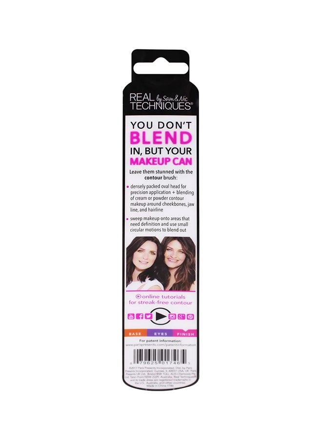REAL TECHNIQUES Blend And Blur Contour Brush Black/White - Image 3