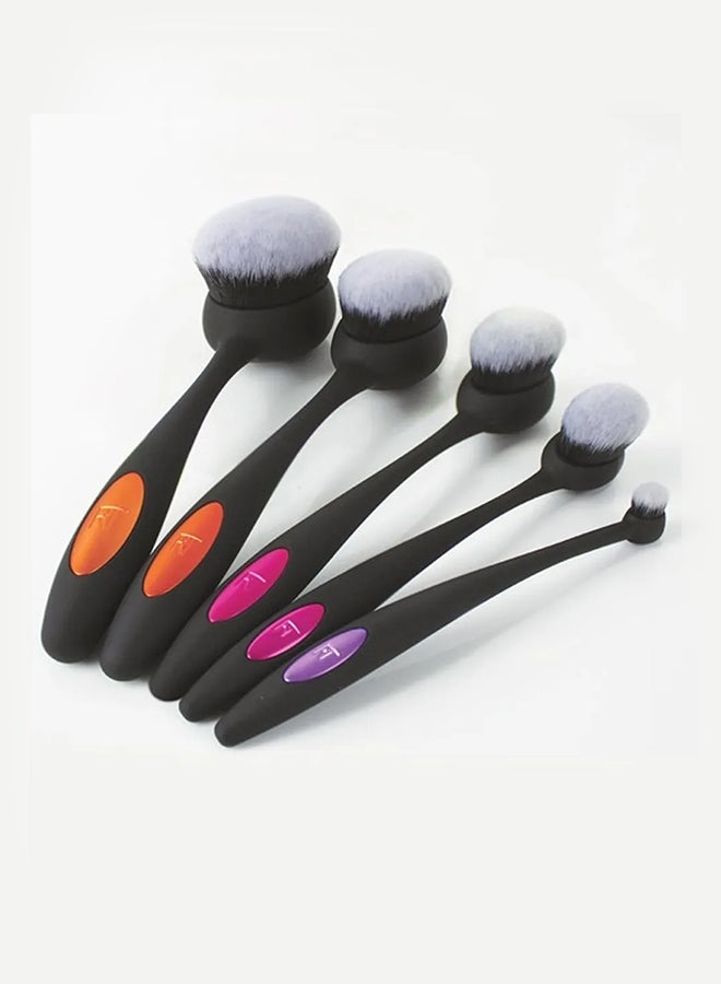 REAL TECHNIQUES Blend And Blur Contour Brush Black/White - Image 5