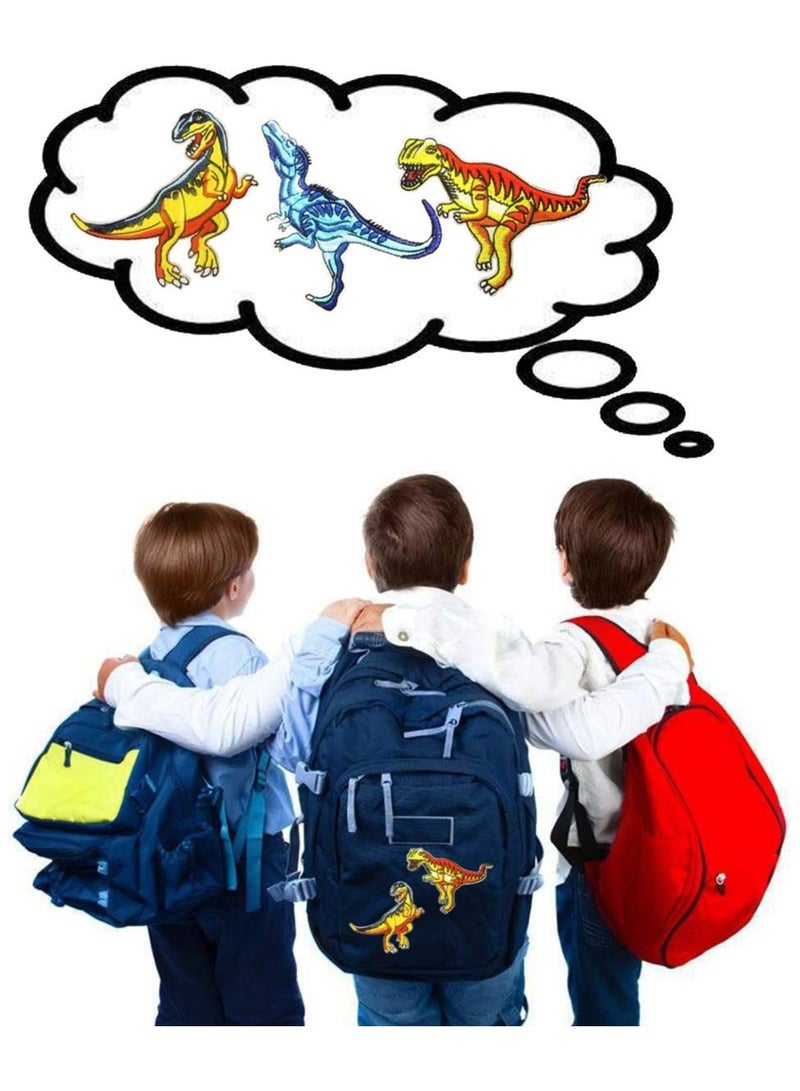 SYOSI 32 PCS Embroidered Patches Dinosaur Sew On/Iron On Patch Applique Dinosaurs Appliques Stickers for Clothes Dress Hat Jeans DIY Accessories - Image 5