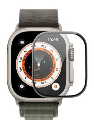 Screen Protector Compatible with Apple Ultra 49mm Watch, 3D Soft Curved Edge Protection Film [Anti-Scratch] [Bubble Free] [Extremely Shatter-Resistant] [Highly Sensitive] (Not Glass) - pzsku/Z1EAEB6FA2AB8DF8DFAB8Z/45/_/1709928280/98ebc9b4-1075-4803-ac82-e57a38ab25c9
