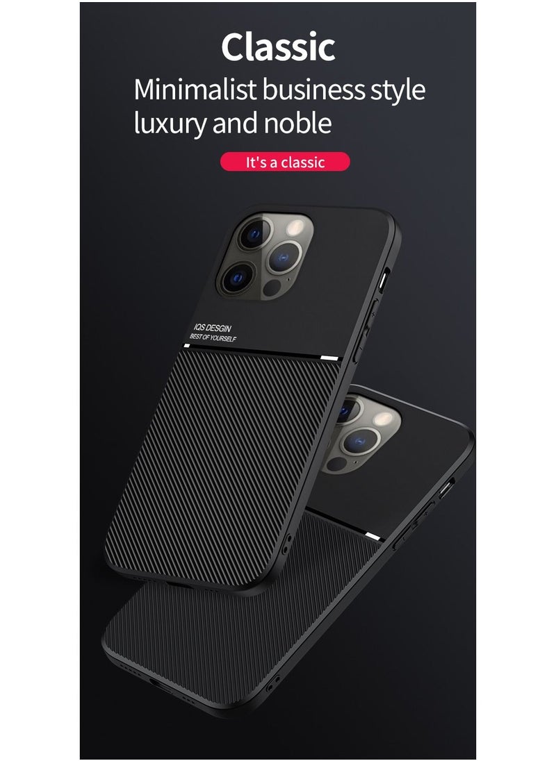 Color Fans - Cover for iPhone 13 Pro Max 6.7 inch Magnetic Case Moire Black - Image 1