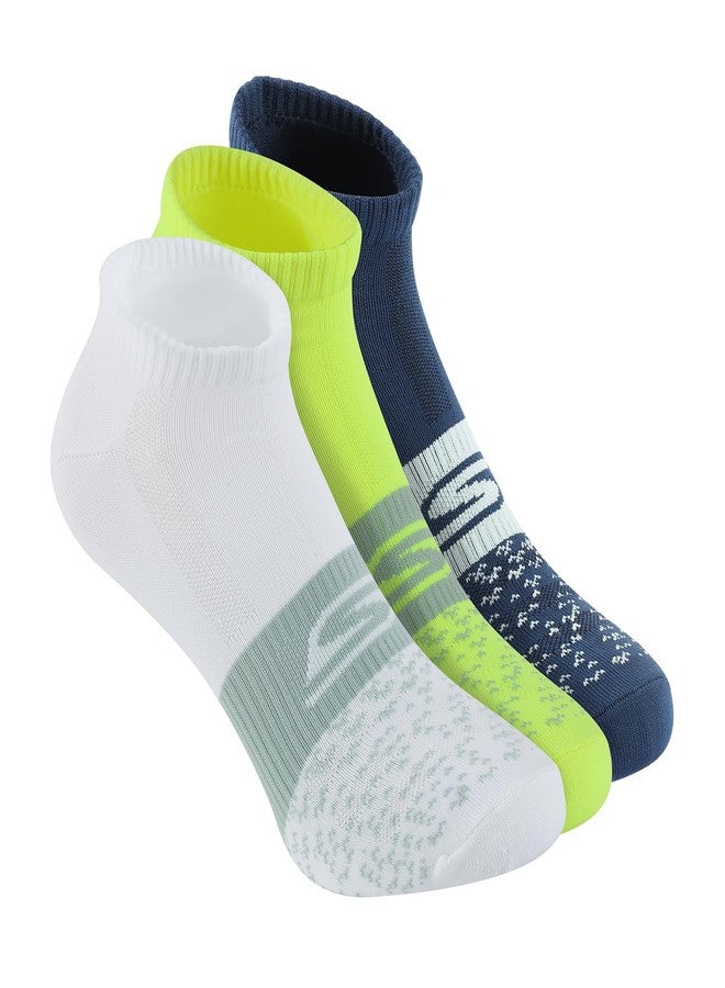 SKECHERS SOCKS - PACK OF 3 MENS NON TERRY LOW CUT - Image 2