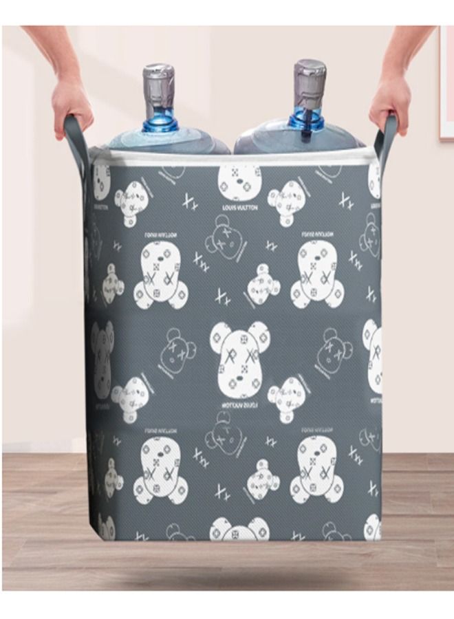 fashionhome Large Capacity Non Woven  Foldable Waterproof Clothes Wardrobe Storage Bag - Image 5