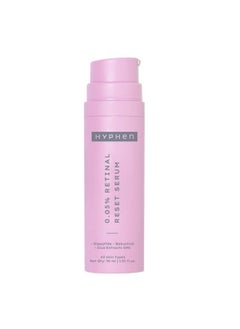 HYPHEN 0.05% Retinal Reset Serum 30% More Effective Than Retinol Serum Anti Ageing Reduces Fine Lines & Wrinkles Night Face Serum For Beginners Boosts Collagen & Brightens Skin 30 Ml  - Image 1