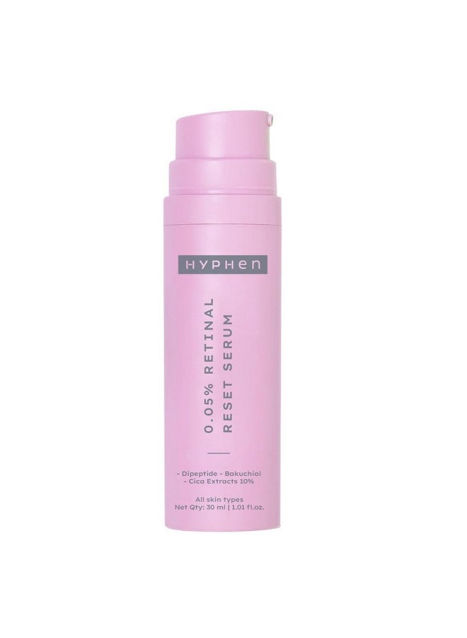 HYPHEN 0.05% Retinal Reset Serum 30% More Effective Than Retinol Serum Anti Ageing Reduces Fine Lines & Wrinkles Night Face Serum For Beginners Boosts Collagen & Brightens Skin 30 Ml - Image 1